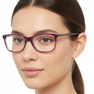 Bottega Veneta Womens Square/Rectangle Violet Violet Transparent Fashion